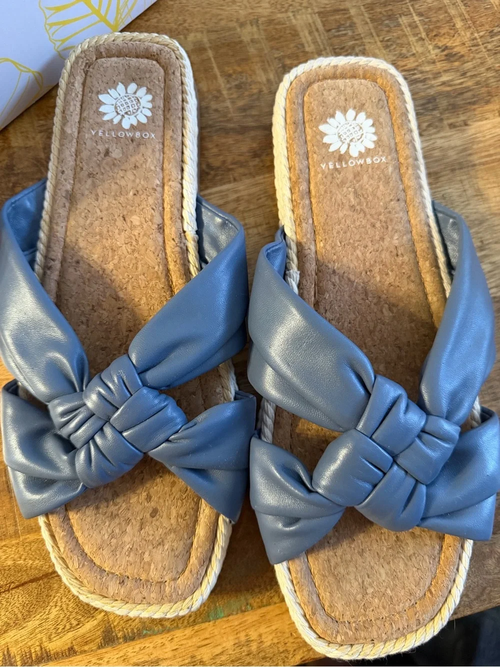 Yellow box sandals - Picture 2 of 6